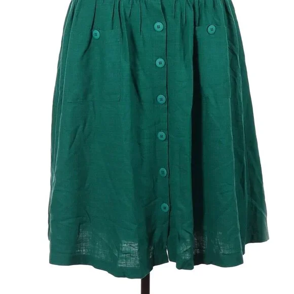 Modcloth Linen Blend Skirt - Picture 2 of 2